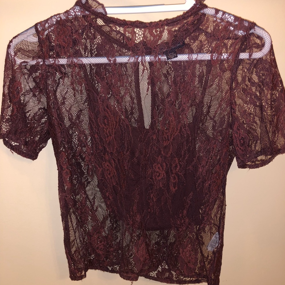 American Eagle Lacy Top
